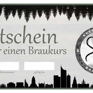 Gutschein für einen Braukurs