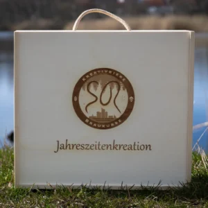 4er Geschenkbox aus Holz